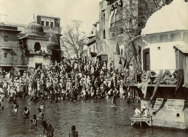 RARE OLD PICTURE OF HARIDWAR